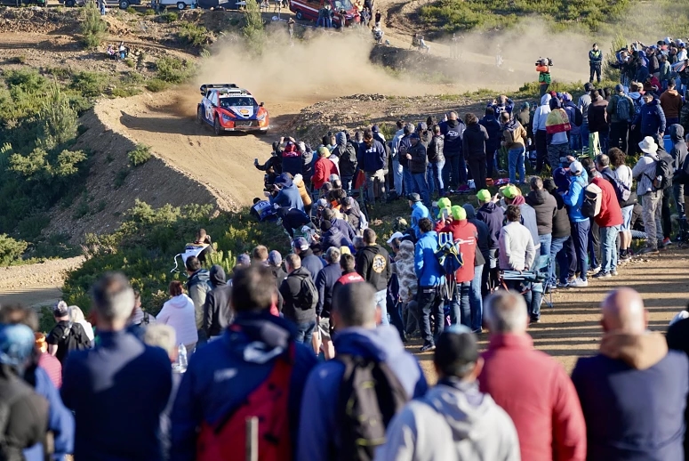 Rally de Portugal: Tänak termina la primera mañana con una ventaja de 0,2 segundos