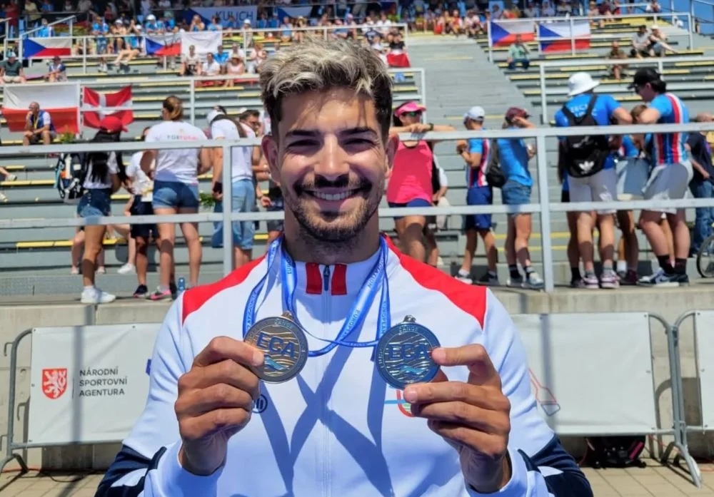 Messias Baptista vice-campeão em K1 200 metros