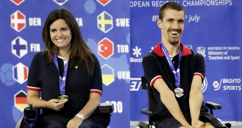 Carla Oliveira et André Ramos remportent l'or et l'argent à Zagreb