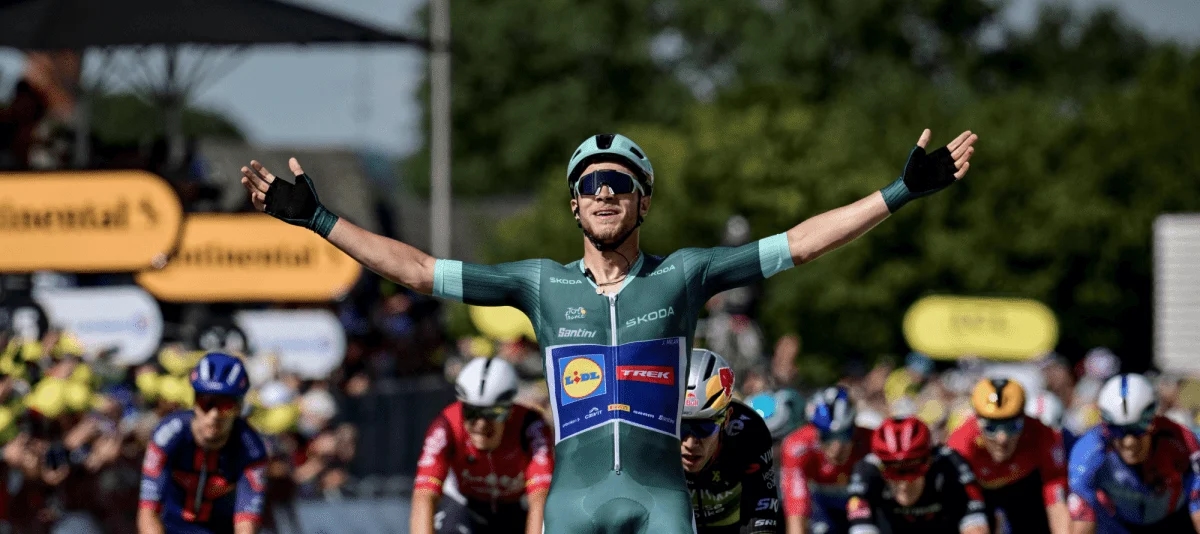 Jonathan Milan holt seinen ersten Sieg bei der Tour