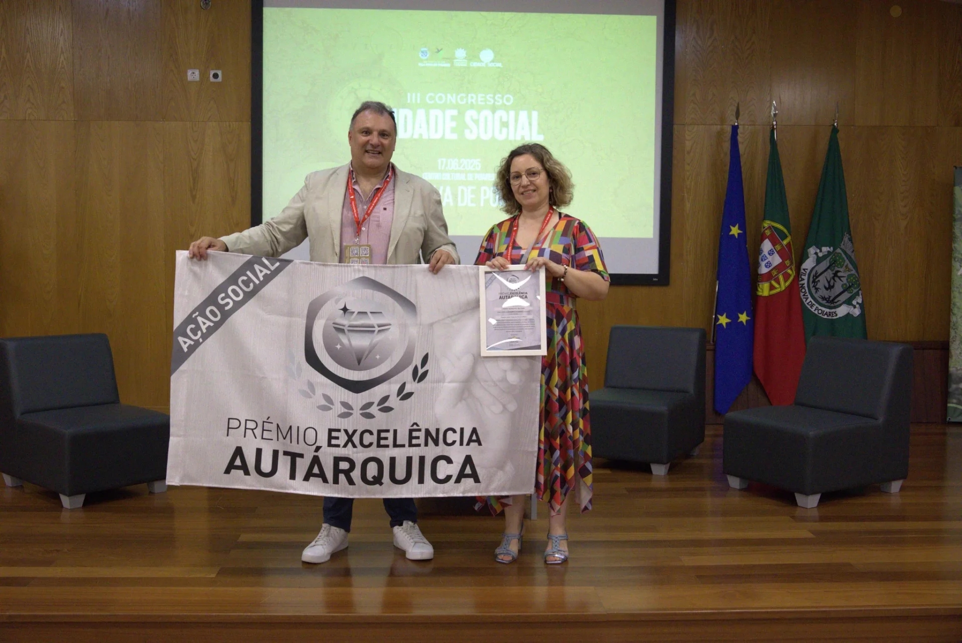 Municipality of Ovar receives five distinctions at the Social City Congress