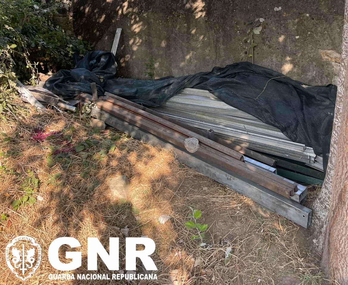GNR vindt gestolen niet-edele metalen terug in de gemeente Estarreja