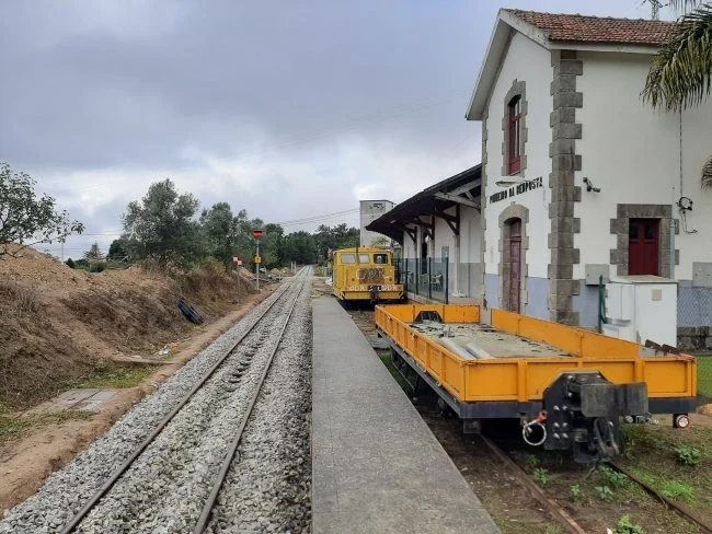 The Vouga Line between Oliveira de Azeméis and Sernada has been rehabilitated