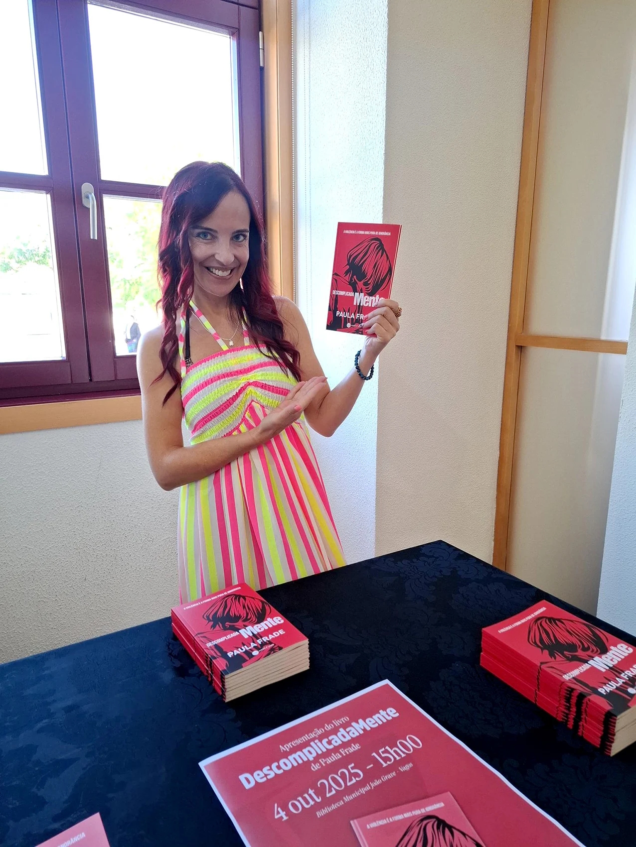 Experience as a teacher inspires Paula Frade for her first book