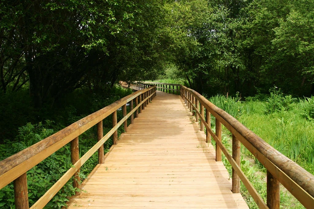 Ein Abschnitt der Uferpromenaden am Fluss Uíma wird bis Ende 2026 fertiggestellt sein.