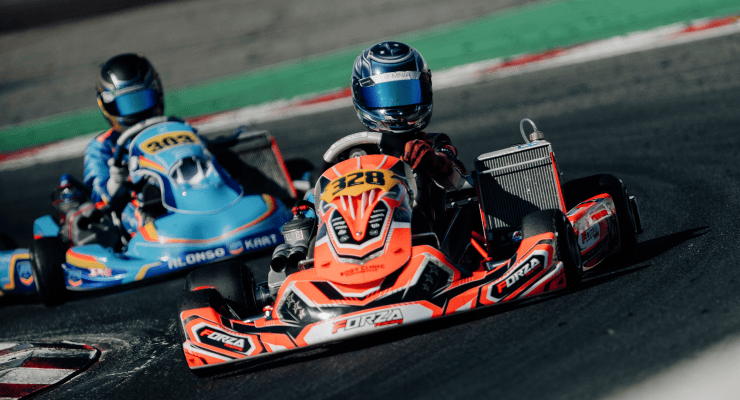 Nationaal kart-atleet Iskender Zulfikari is kampioen geworden in Italië