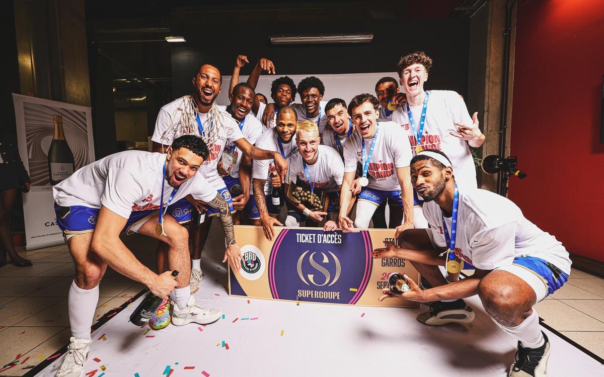Tickets are open to watch Boulazac basket Dordogne in the Super Cup at Roland-Garros