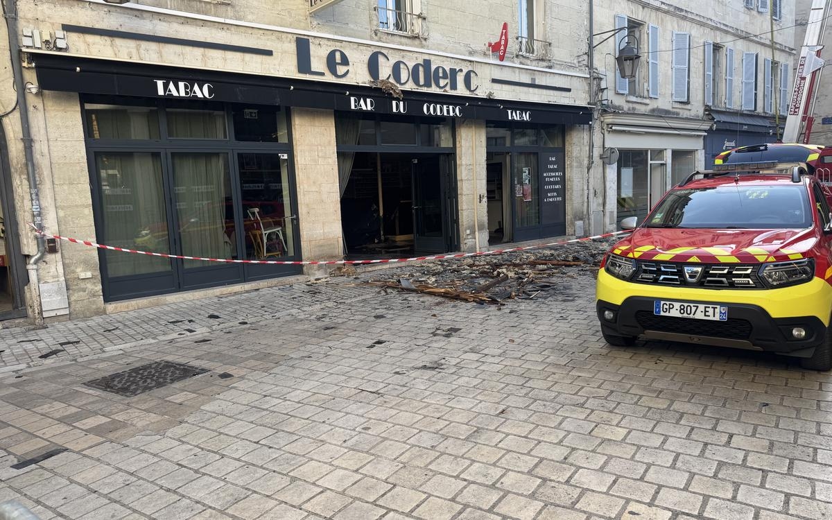 Un gran incendio estalla en plena noche en el corazón de Périgueux.