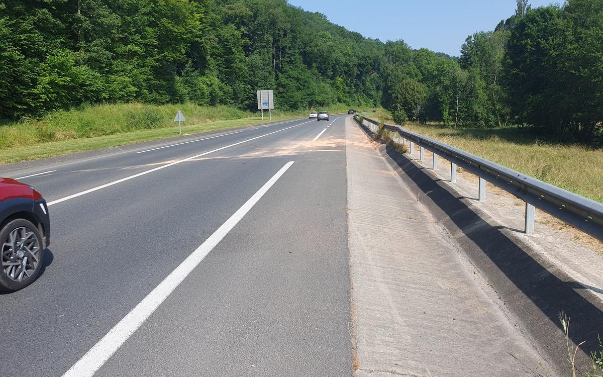 Una persona herida en un accidente de tres vehículos en Boulazac