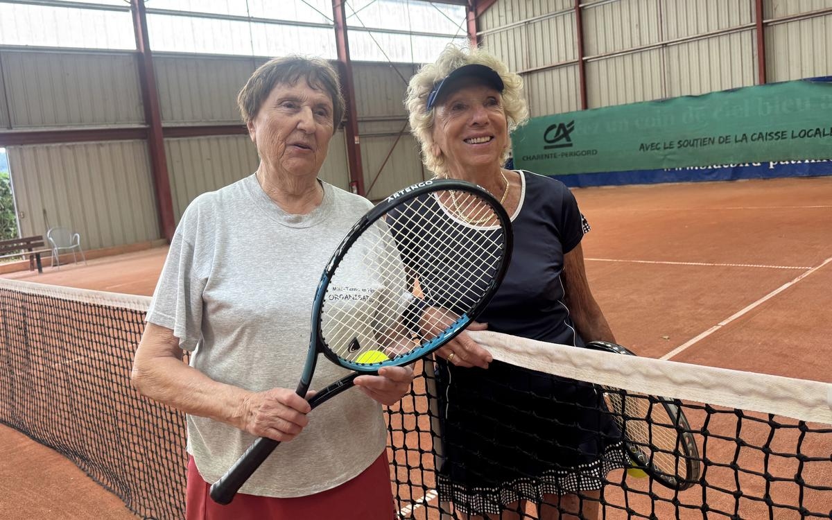 Tennis, 16e editie van het internationale seniorentoernooi +: Mijanou en Yvette Laubus, de sterren van de dag