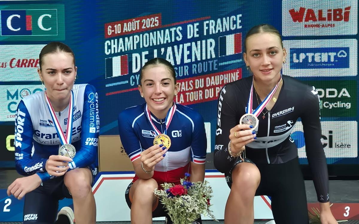 Cyclisme : Thaïs Poirier sacrée championne de France du contre-la-montre junior