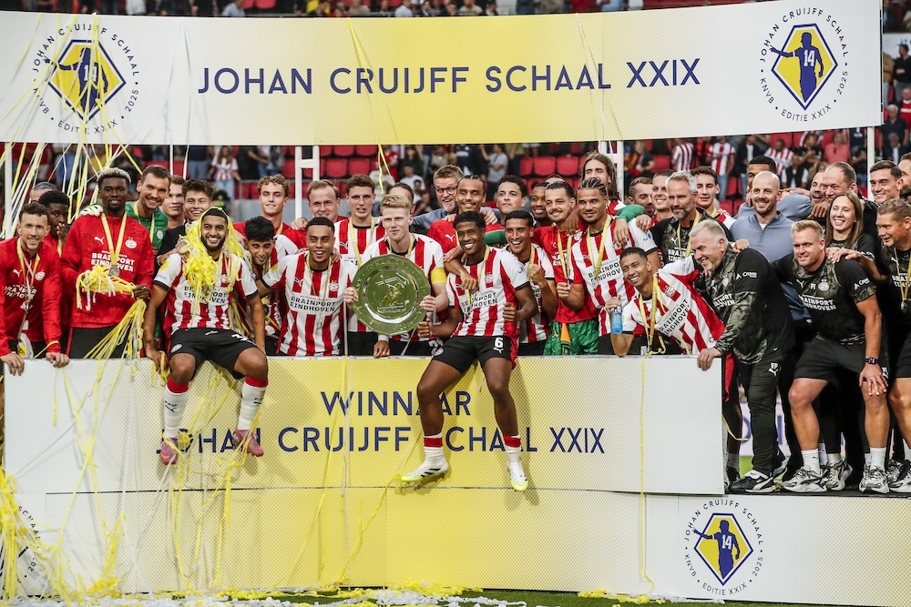 PSV vence o Johan Cruyff Shield pela 15ª vez com virada no final