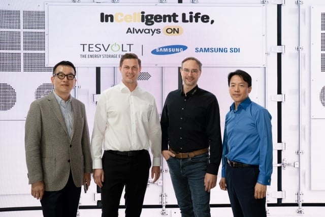 Samsung SDI signs large-scale battery storage supply deal with Germany’s Tesvolt