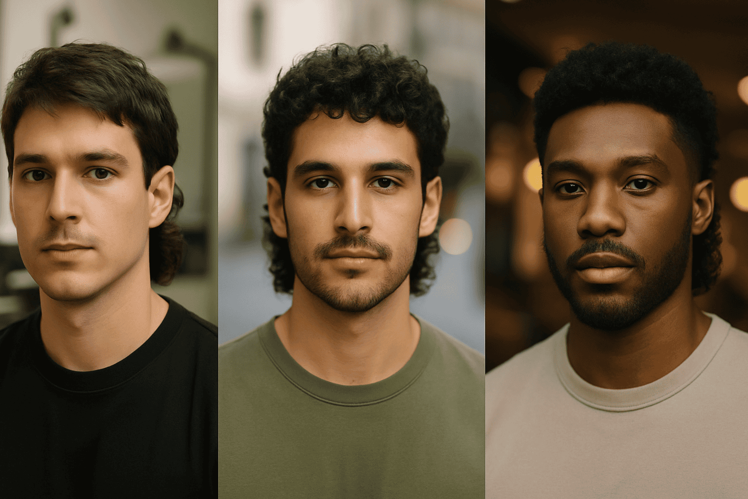 Diferentes cortes de pelo mullet rizado que querrás probar en 2025