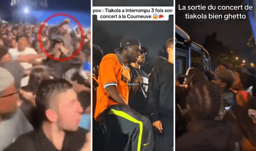 1st anniversary of the Olympic Games: fights, crowd movements, people crushed, incivility... The "free concert" of rapper Tiakola in La Courneuve (93) marked by excesses. "We're not going to ruin this..."