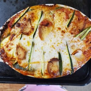 Il y a une saison avec Molly Parr : Lasagnes aux courgettes et au pain de campagne : Un délice d'été