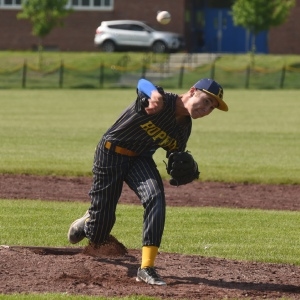 Div. 5 baseball: Shorthanded Hopkins Academy ends season with 5-0 loss to Monson in Round of 32 (PHOTOS)