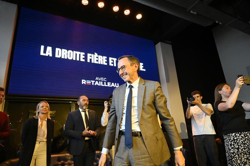 Bruno Retailleau breed gekozen voorzitter van LR, een recht voor Laurent Wauquiez