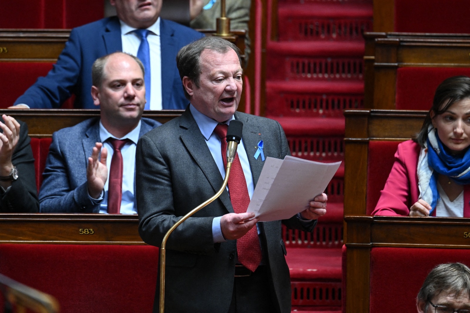 National Assembly: (Almost) full house for the deputies of the GDR group