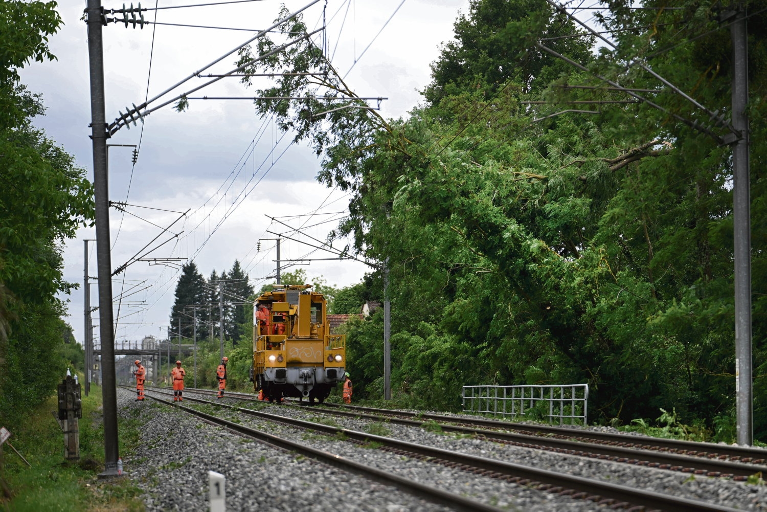 Hittegolf, overstroming, storm… Hoe past SNCF zich aan de opwarming van de aarde aan?