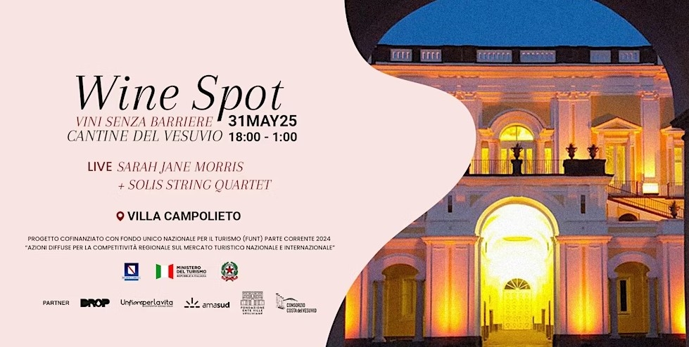 “Wine Spot”: 31 mei in Ercolano-inclusie en 13 Vesuvius-wijnhuizen