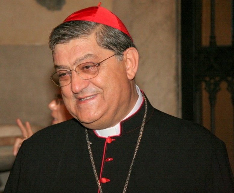 Bartolo Longo Award an den Gastgeber des Lions Club Napoli mit Kardinal Crescenzio Sepe