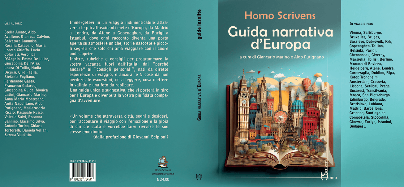 Verhalende gids voor Europa: Homo Scrivens revolutioneert het concept van reizen met een boek dat een ervaring is