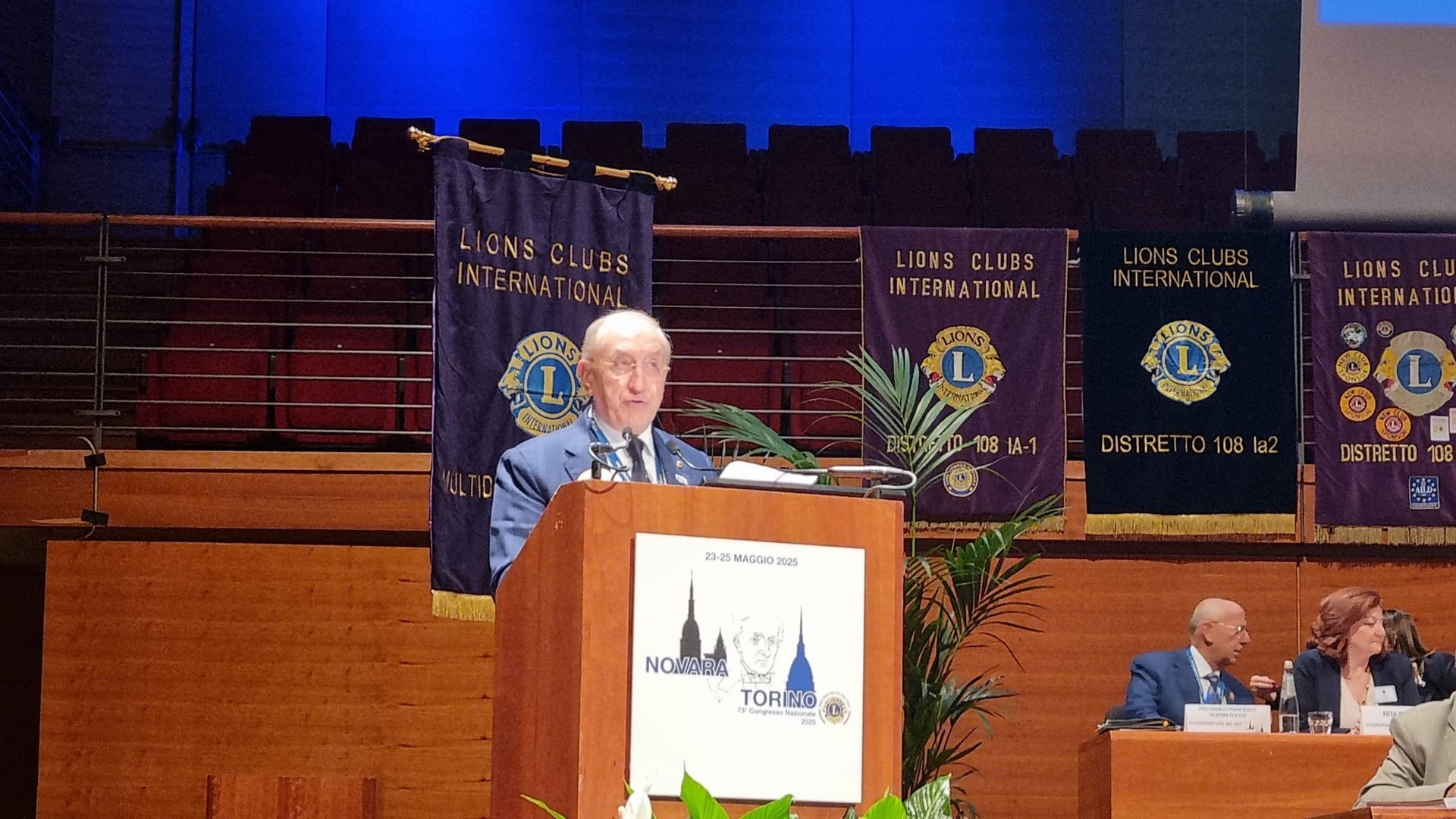 "A challenge won": Tommaso Di Napoli, Governor of District 108 Ya Lions International, concludes his social year
