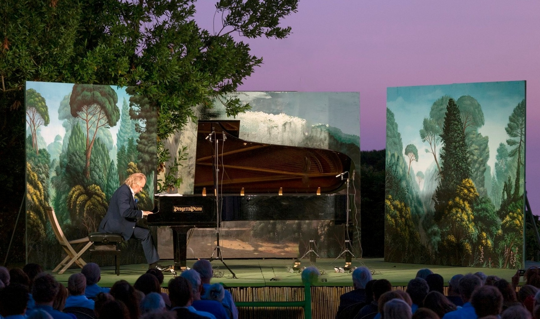 Capri onder de sterren: sopraan Matilda Sterby en pianiste Matti Hirvonen in concert in Villa San Michele