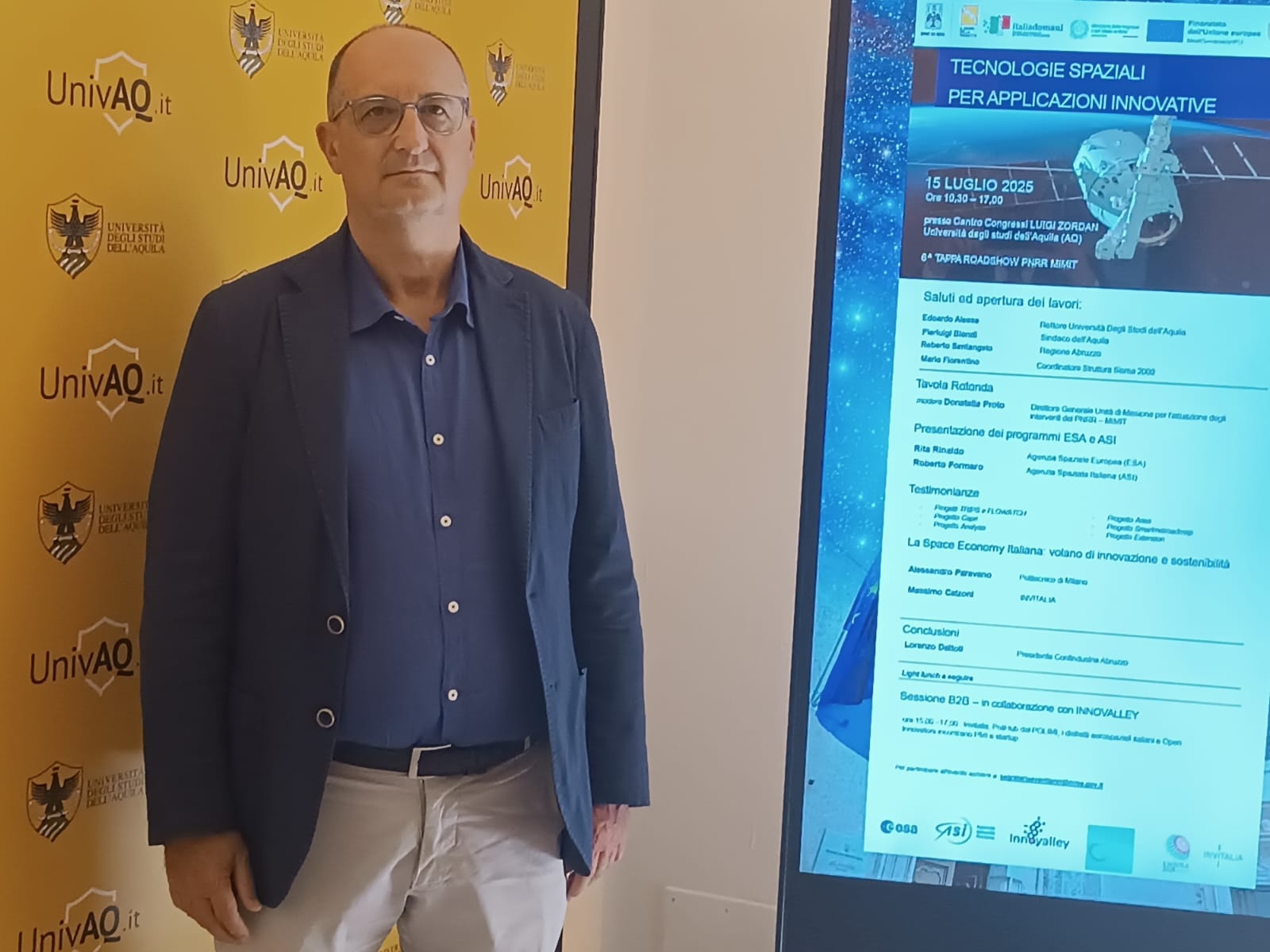 El Futuro Verde cobra protagonismo en L’Aquila: tecnologías espaciales y nuevas oportunidades para startups y pymes.