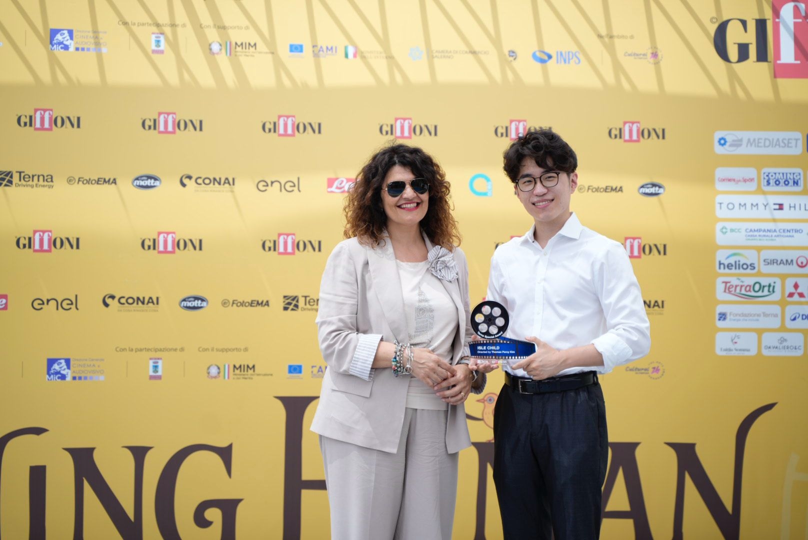 Festival de Giffoni, premios Terna, la película Isle Child dirigida por el coreano-estadounidense Thomas Percy Kim.