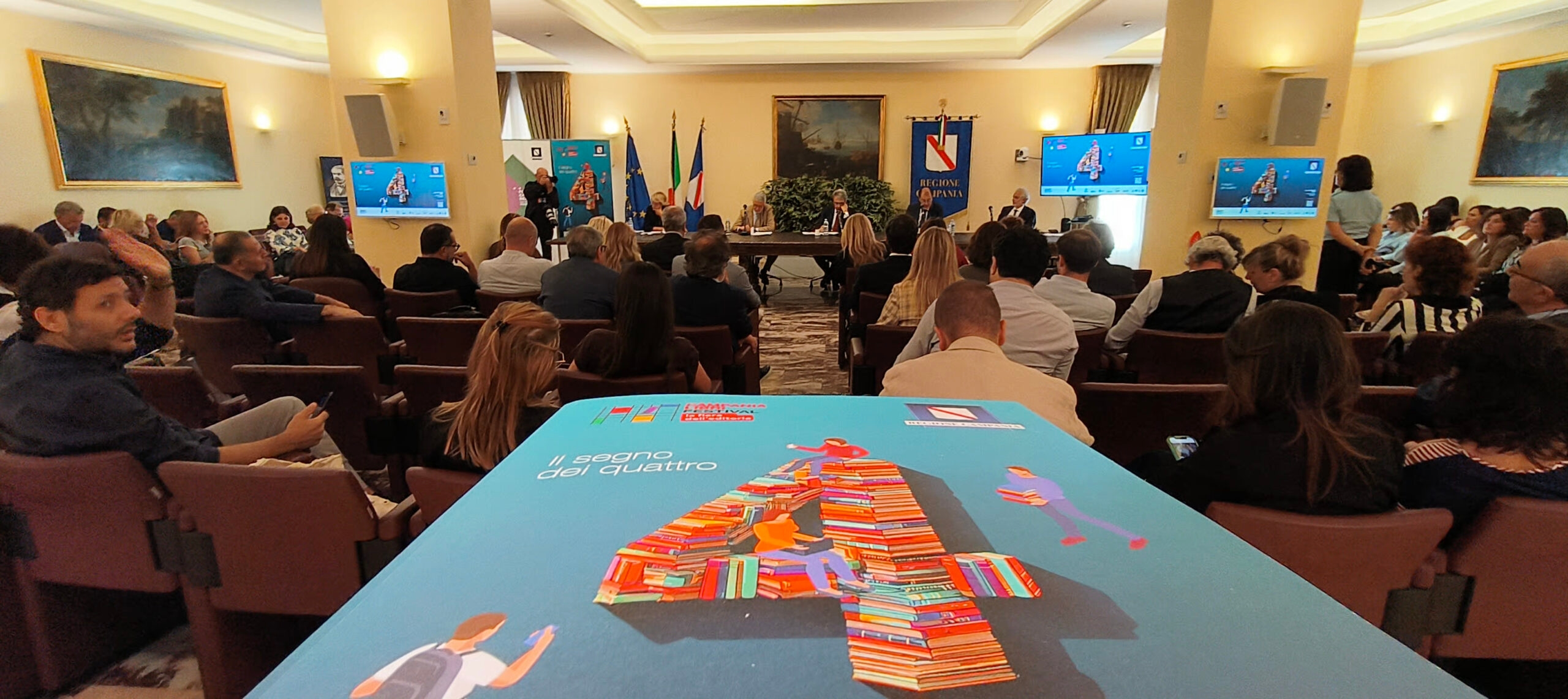 Das Campania Libri Festival, die Verlagsmesse, kehrt am 2. Oktober mit der Nummer 4 zurück.