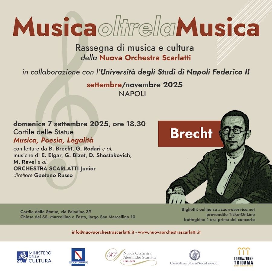 Notas, poesia e legalidade: a Orquestra Júnior Scarlatti inaugura o festival "MusicaoltrelaMusica" em Nápoles.