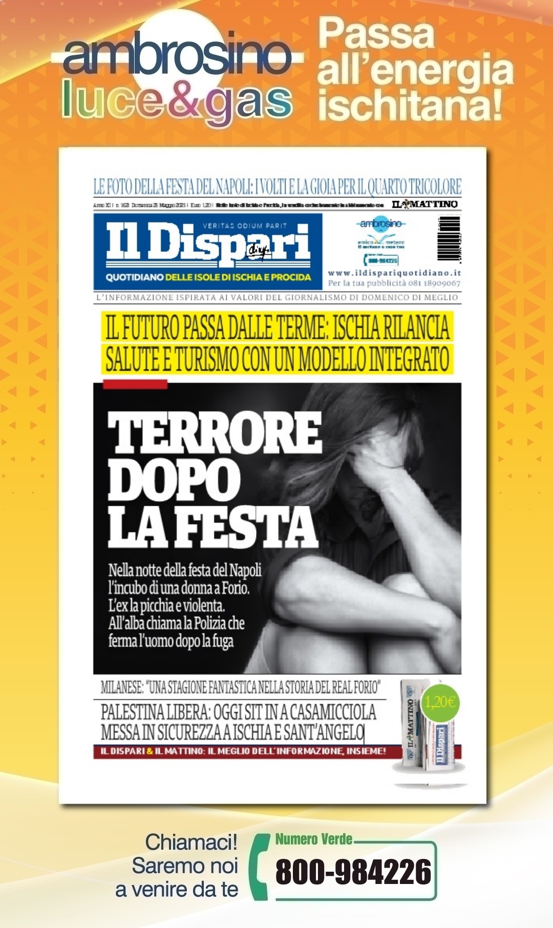 Kiosque à journaux. La terreur après la fête