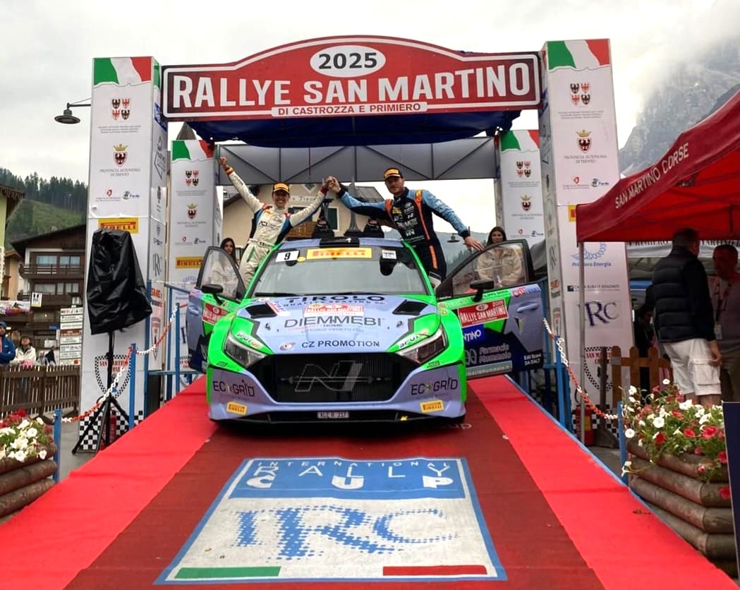 Excelente segundo puesto para Friulmotor y Filippo Bravi de Udine en el Rallye San Martino
