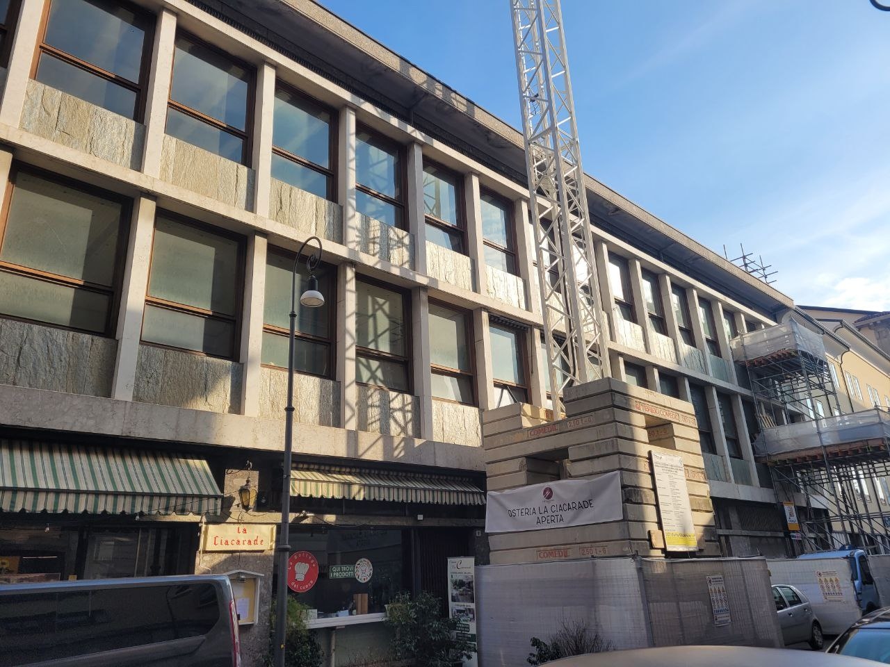 İnşaat: Udine'deki yeni Insiel genel merkezi için yaklaşık 650.000 Avro.