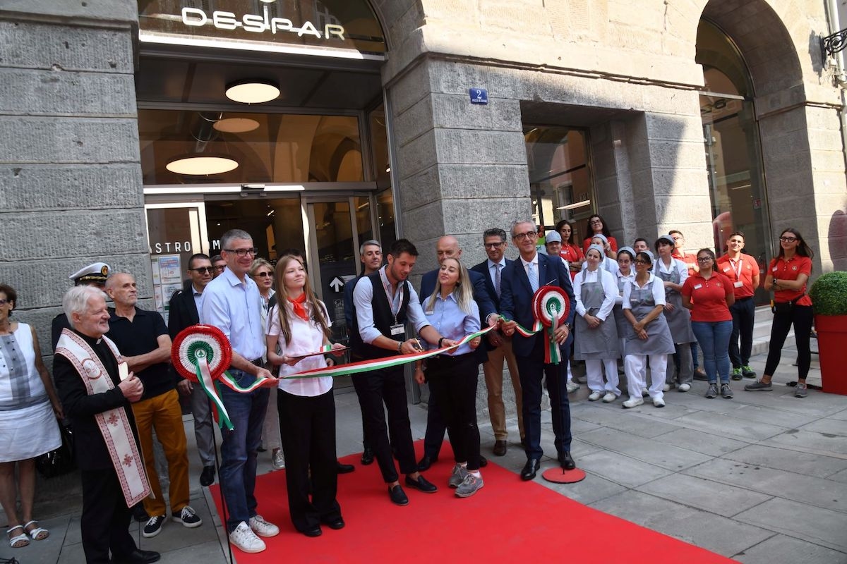 In Triest eröffnet ein neuer Despar-Store. Roberti: „Mehr Arbeitsplätze in der Stadt.“