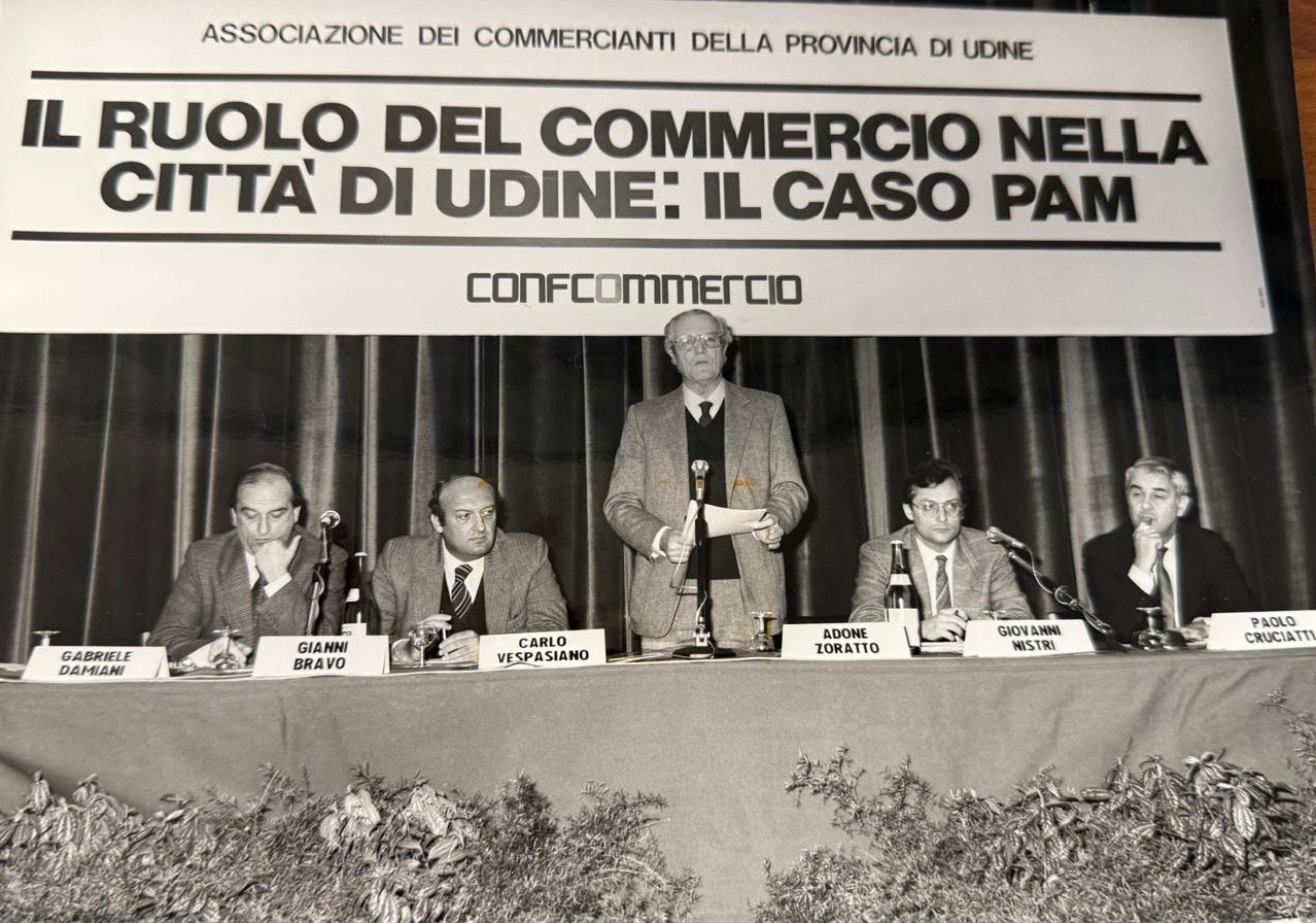 Da De Ponti a Da Pozzo, 80 anni di storia di Confcommercio Udine