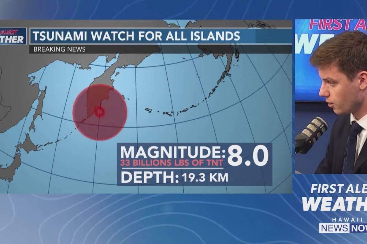 Ultime notizie/ Ultim’ora oggi, terremoto in Russia M 8.8: Hawaii evacuate per allerta tsunami