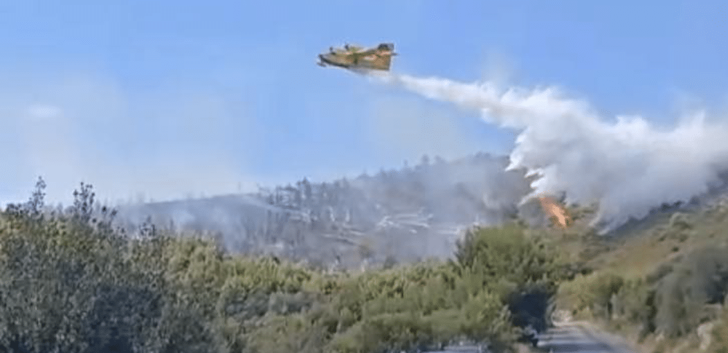 Emergência de incêndio, Região de Puglia convoca Comitê de Proteção Civil