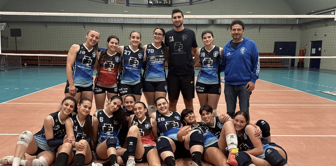 Volley Club Manfredonia, impresa salvezza in Prima Divisione: protagoniste le giovani “Under”