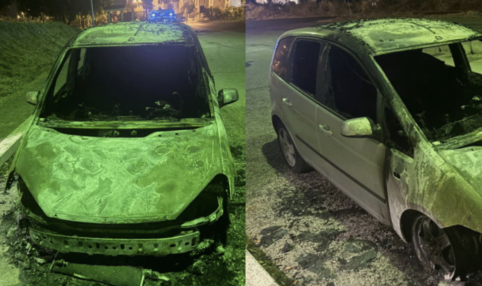 Incendio de coche en Quaranta. Torremaggiore reacciona: «Unidos contra toda intimidación». Pd: «La democracia ha sido atacada».