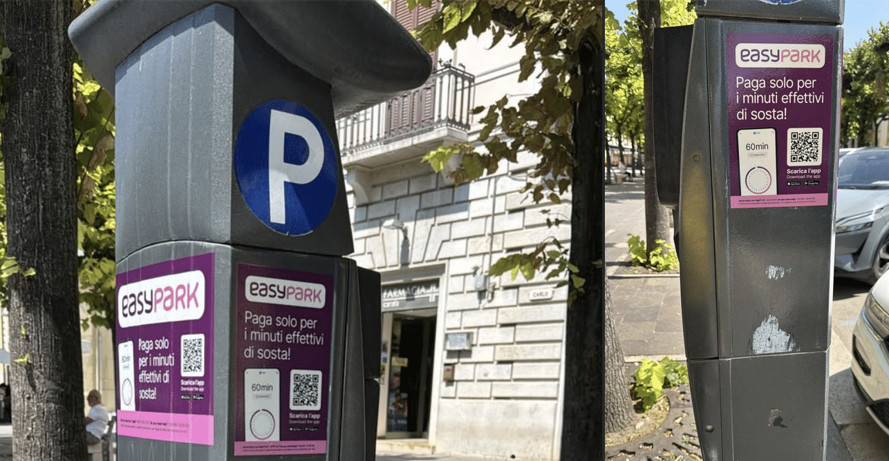 Municipio de San Severo, llega EasyPark: aparcar en las líneas azules con un solo clic