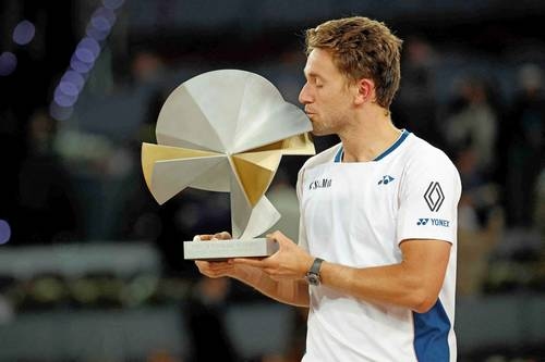 Norwegian Casper Ruud is the Madrid Open champion.