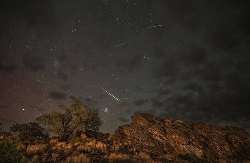 The Perseid meteor shower is approaching.