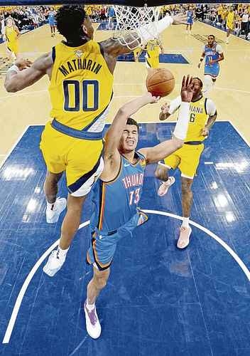 Tyrese Haliburton  y Pacers vencen 108-91 a Thunder; fuerzan el séptimo
