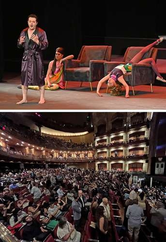 I giovani diventano assidui frequentatori dell'opera