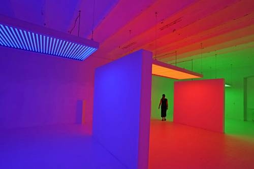 Farbsättigung im Centre Pompidou