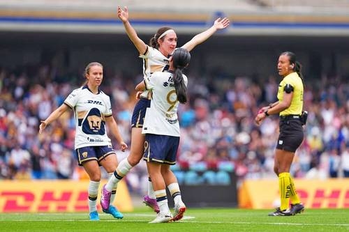 Pumas pokonały drużynę Necaxa 1-0 i pozostają niepokonane w Lidze Kobiet.