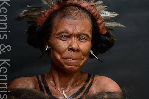 Reproducen rostro de una mujer que vivió hace 10 mil 500 años